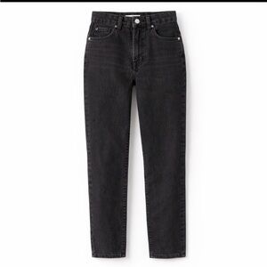 Madewell Women's Curvy Perfect Fit Vintage Jeans in Black
